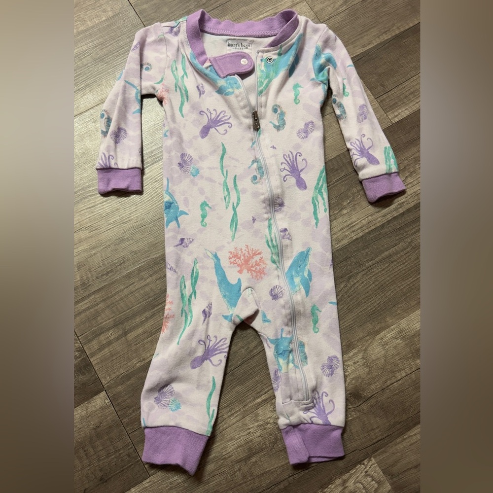 Kids Ocean-Themed One Piece Pajamas